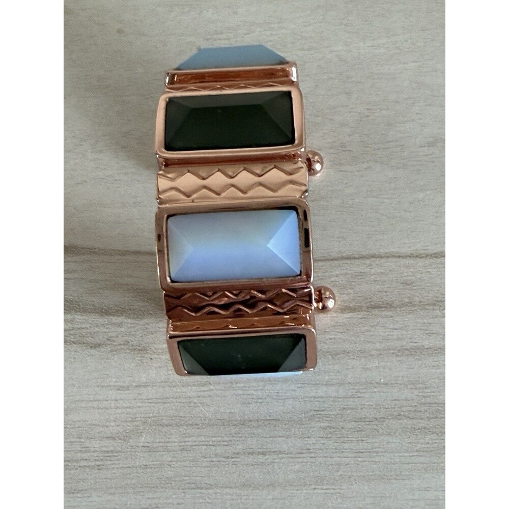 Rebecca Minkoff Bangle Bracelet Rose Gold Tone